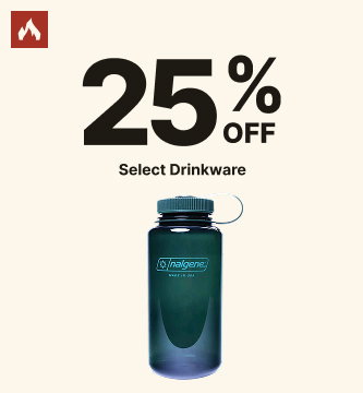 25% off Select Drinkware