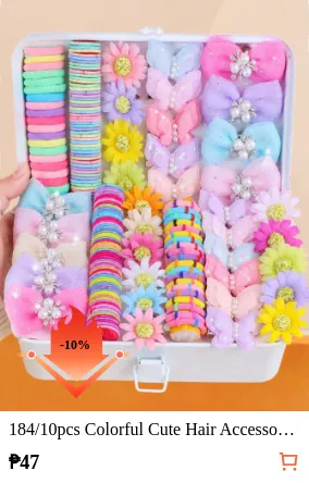 184/10pcs Colorful Cute Hair...
