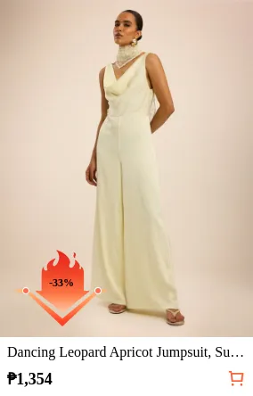 Dancing Leopard Apricot Jumpsuit...