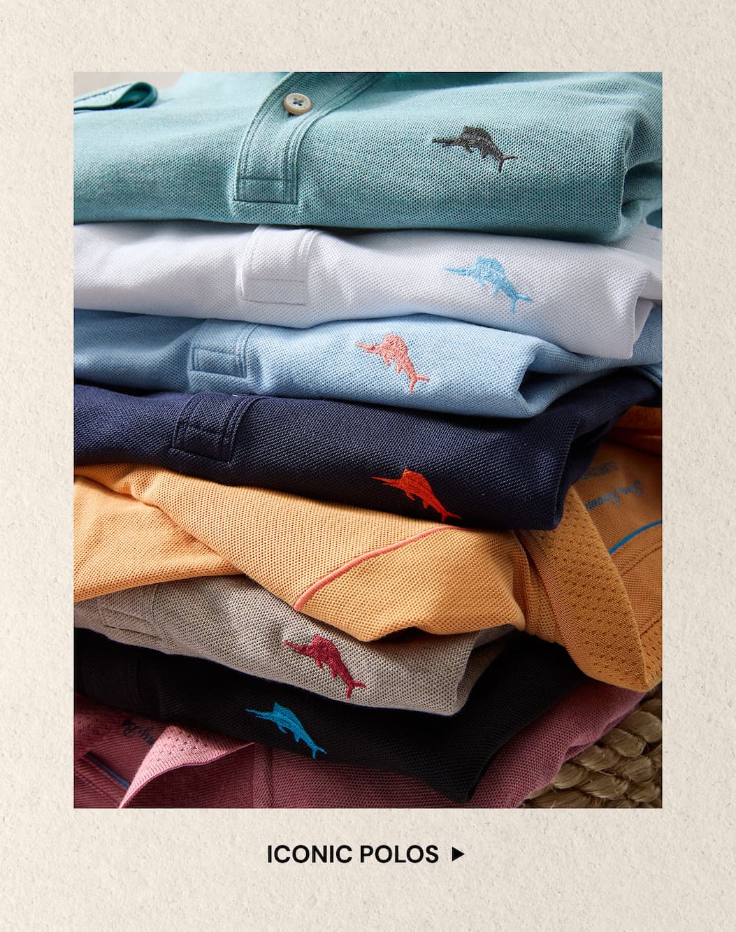 Shop iconic polos