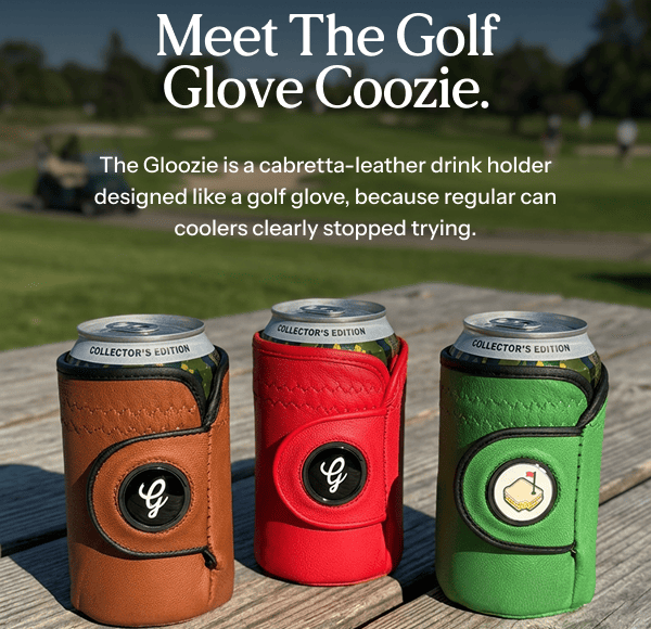 Meet the Golf Glove Coozie.