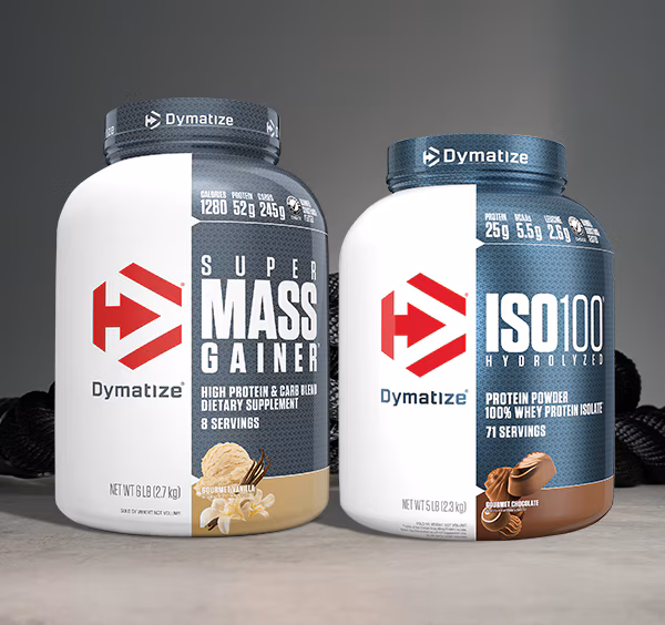 BOGO 50% OFF Dymatize* items. Shop for these products