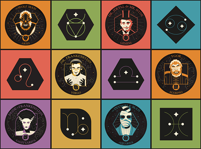 Who's Your Zodiac Monster - Universal Monsters Dark Zodiac