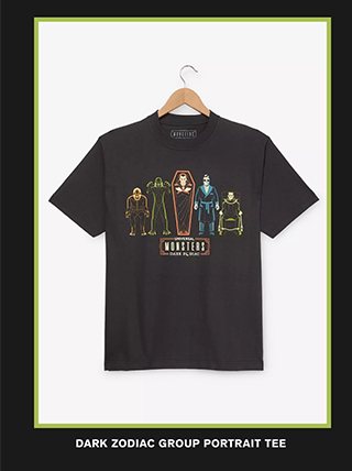Dark Zodiac Group Portrait Tee