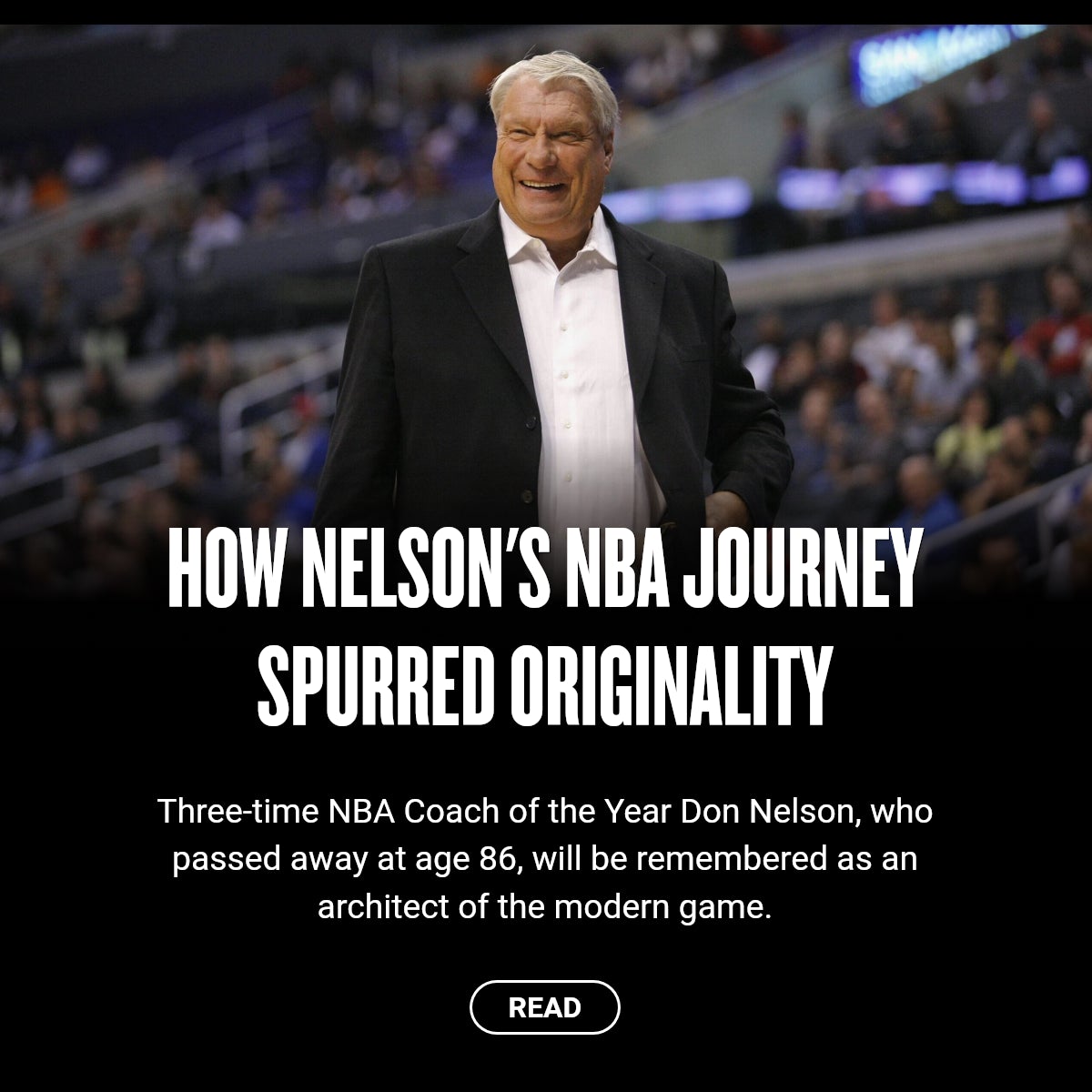How Nelson's NBA journey spurred originality