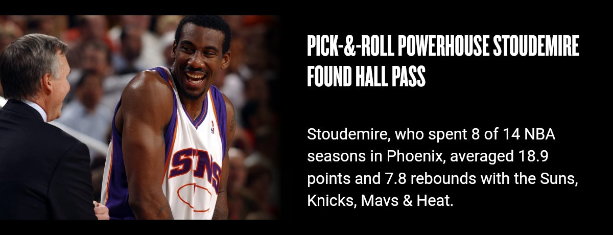 Pick-&-roll powerhouse Stoudemire found Hall pass