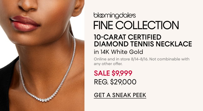 Bloomingdale's Fine Collection Sneak Peak