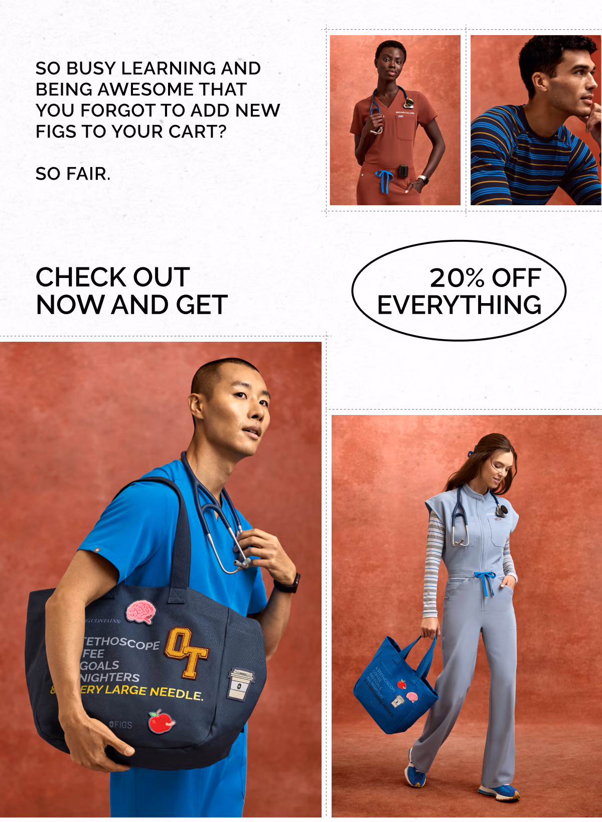 Check Out Now and Get 20% OFF Everything