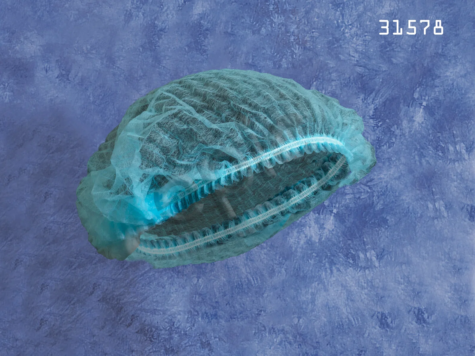 Image of EPIC- Blue Bouffant Caps 21"