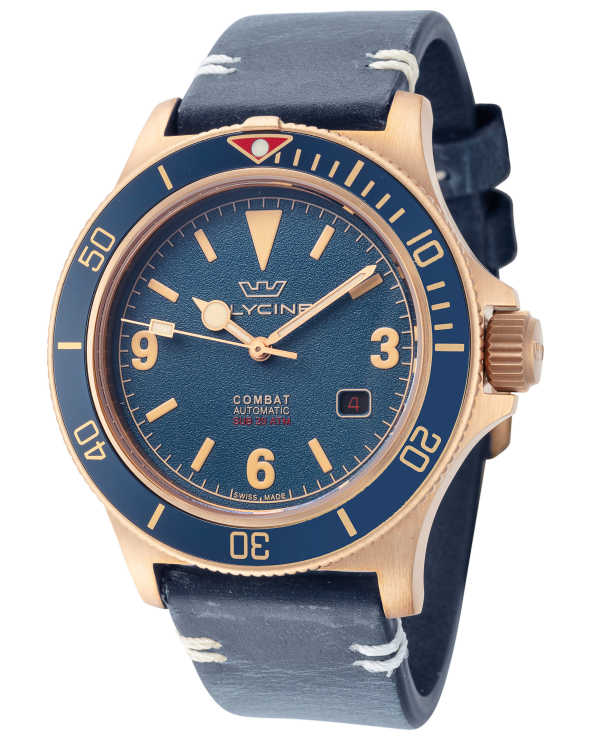 Glycine Combat Sub Bronze Vintage Men's Watch GL0421