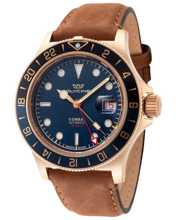 Glycine Combat Sub Sport Bronze Men's Watch GL0317