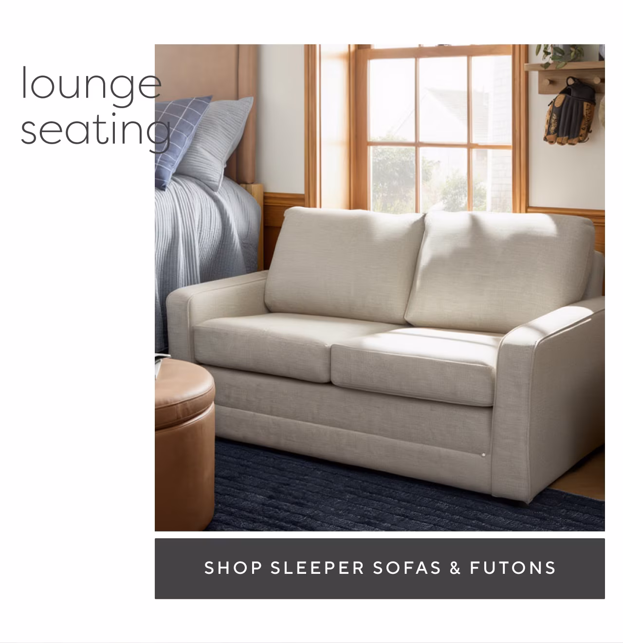 Shop sleeper sofas and futons