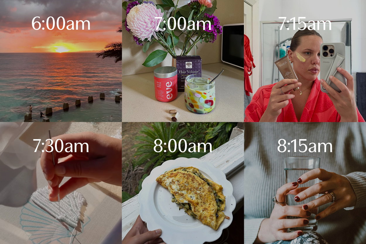 Beatrix's morning routine - shop Wellness