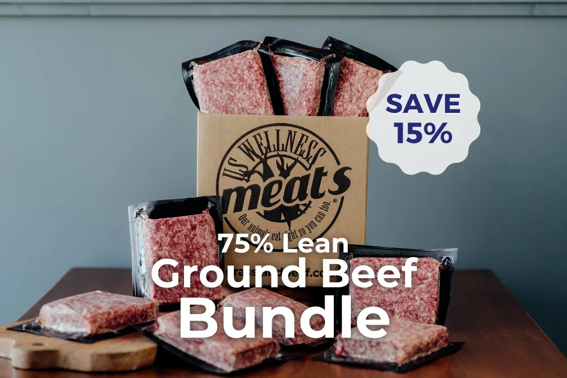 Image of 75% Ground Beef Bundle - 25 lbs