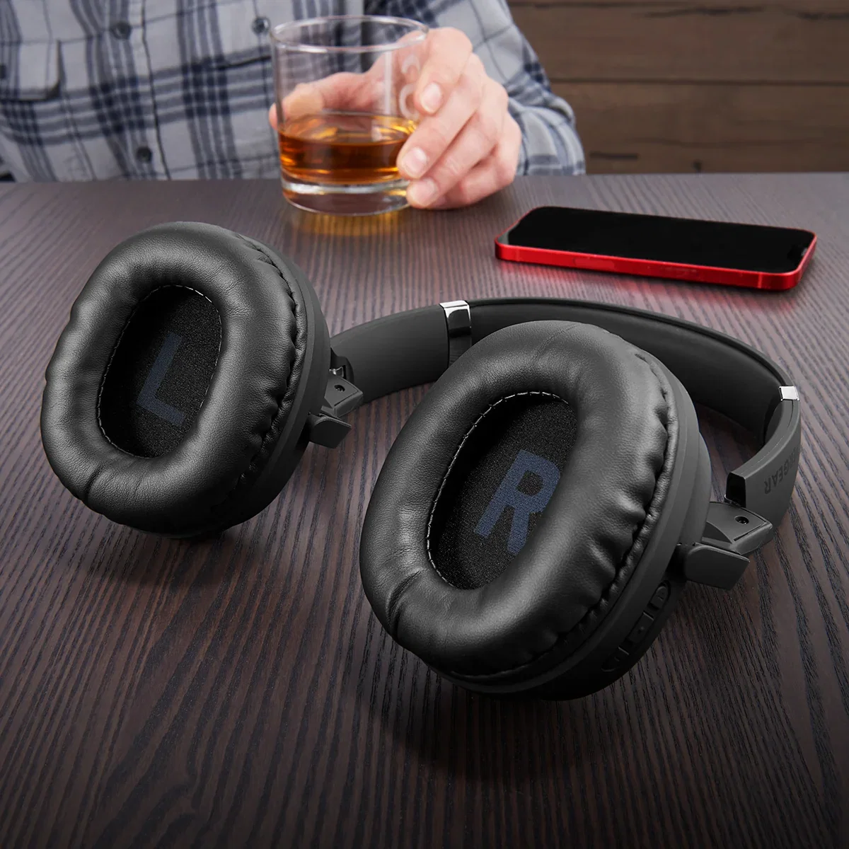 Image of Convertible Wireless Speaker-Headphones