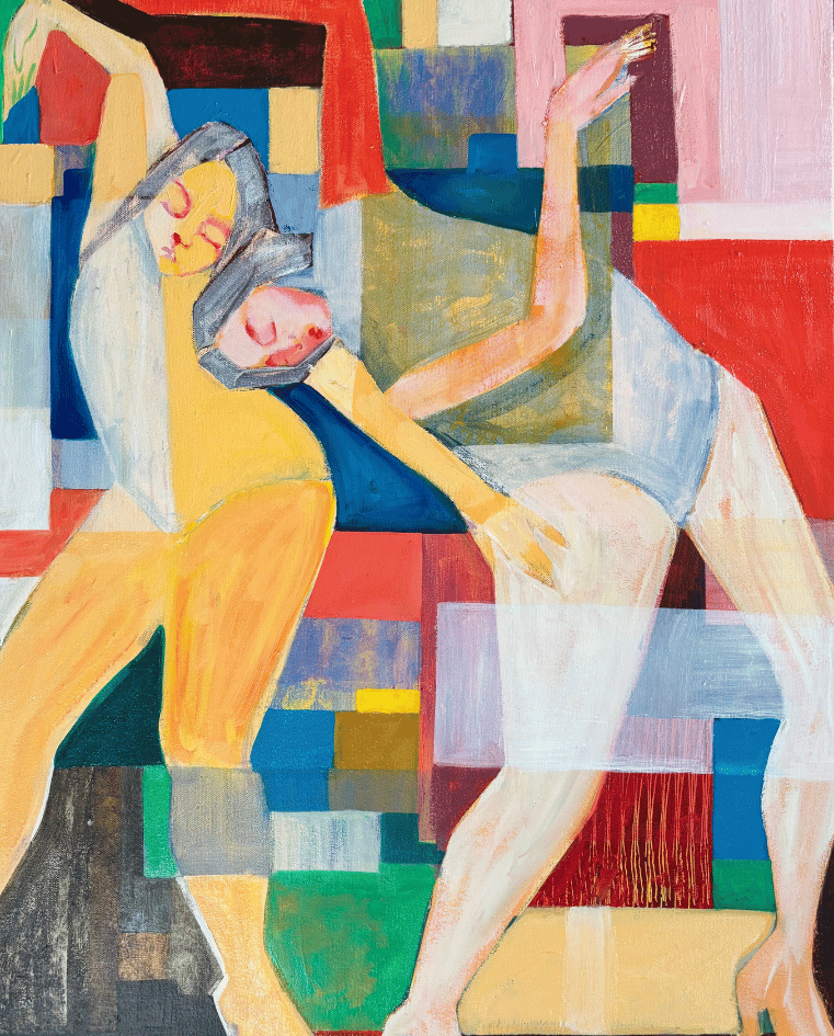 abstract figures painting