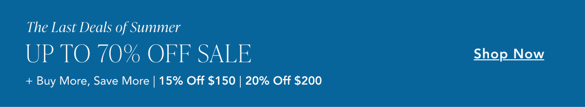 Up To 70% Off Deal
