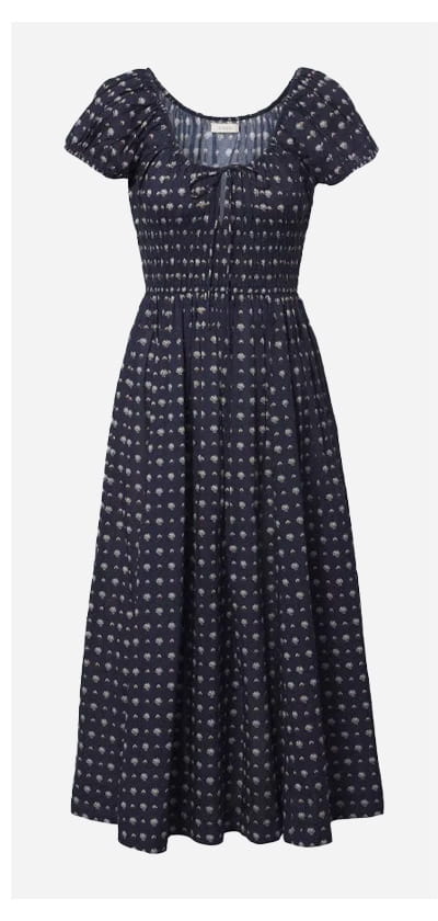 Quinn Dress In Bleu