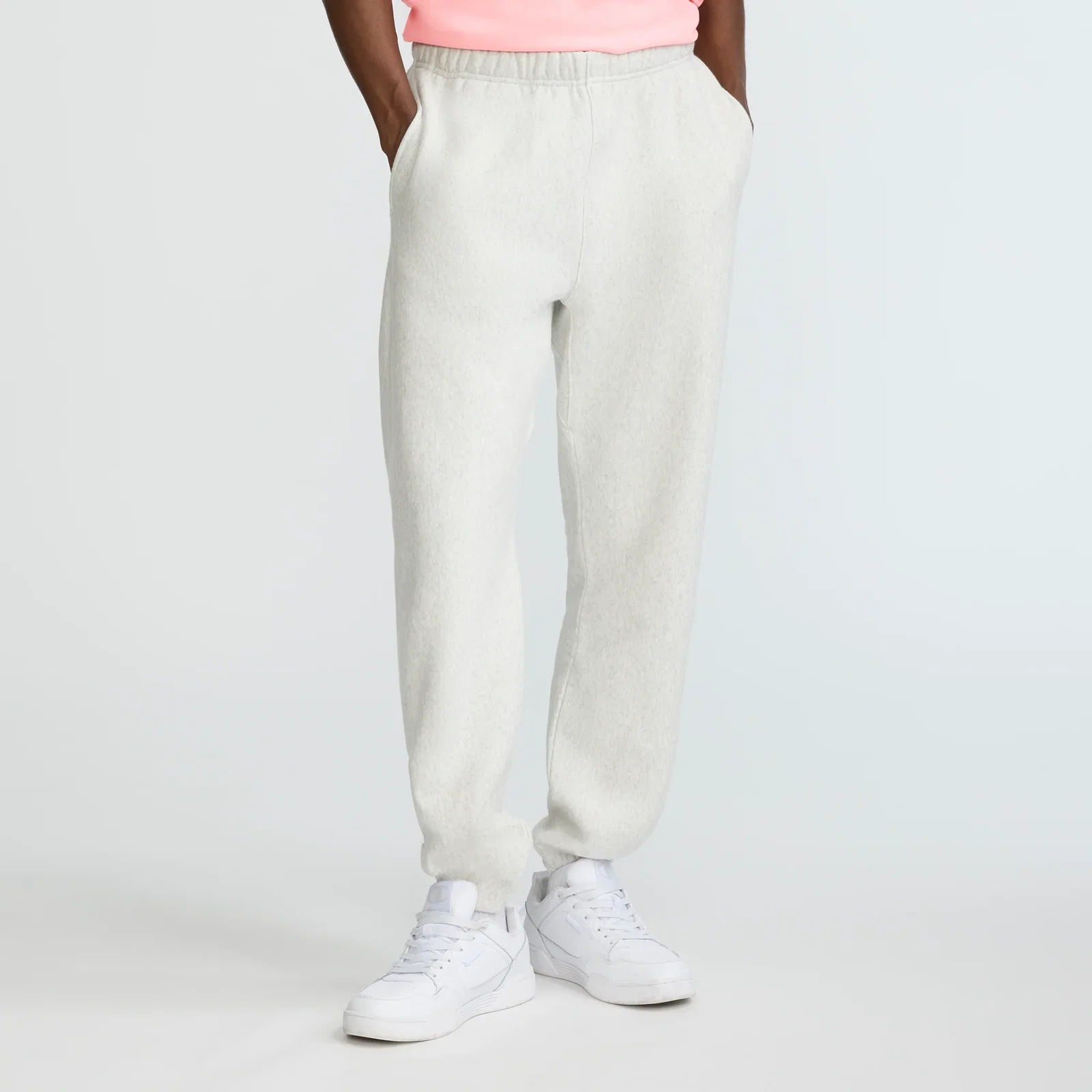 Image of Reverse Weave Small Logo Cinched Sweatpants