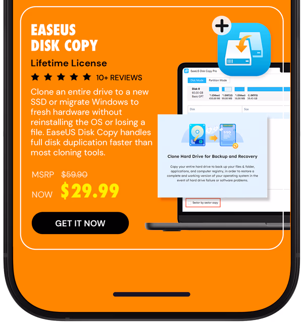 EaseUS Disk Copy: Lifetime License