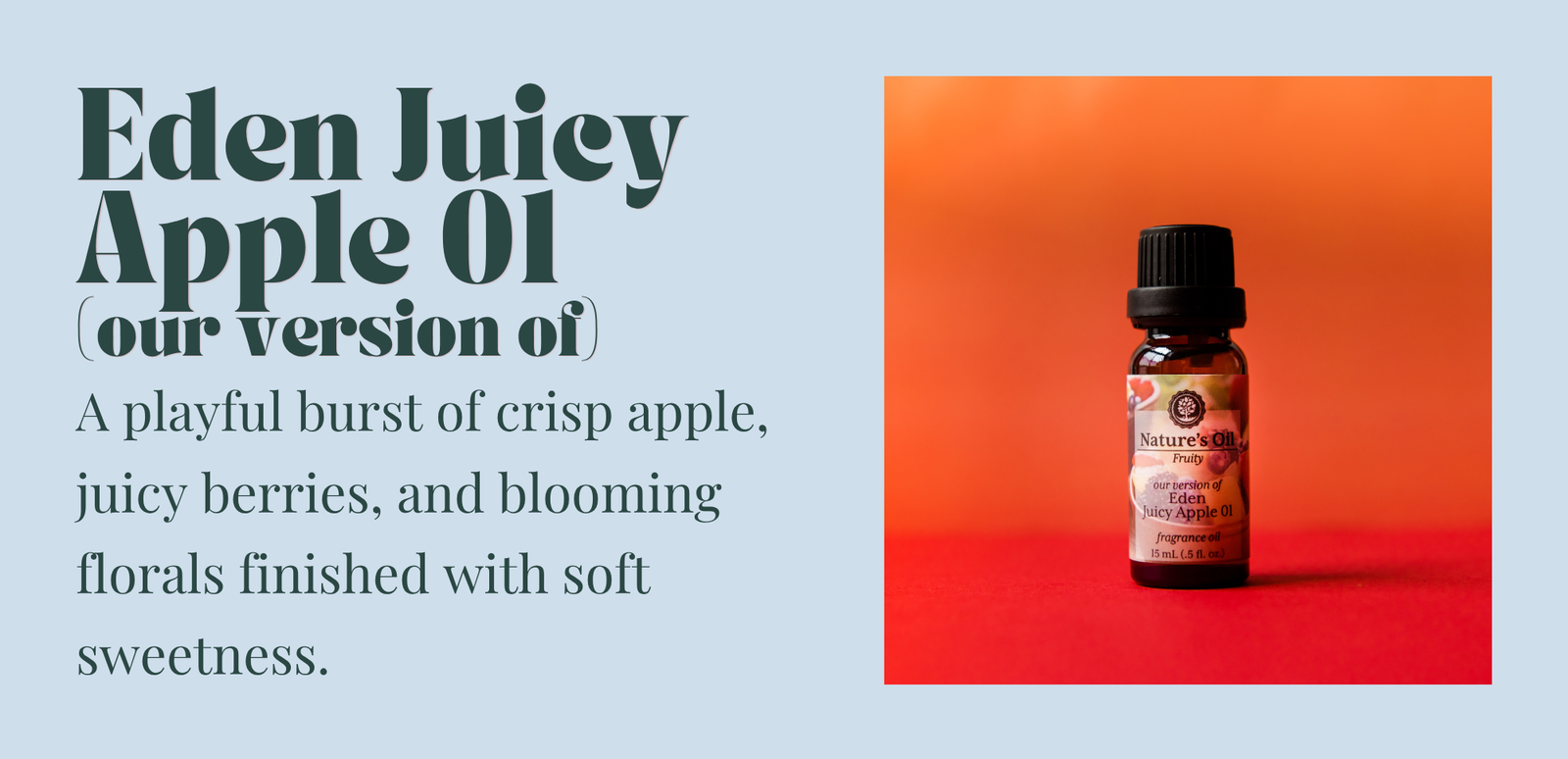 Eden Juicy Apple 01 (our version of)