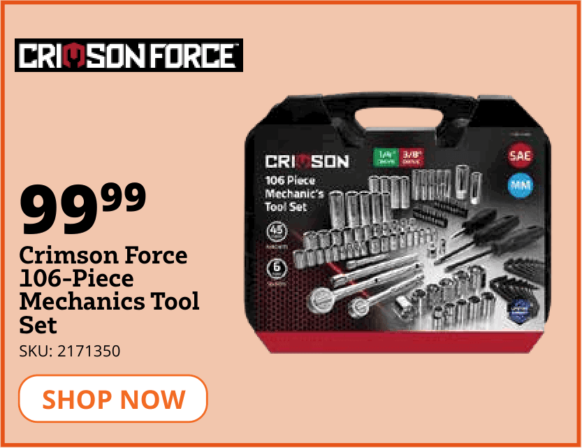 crimson force tool set