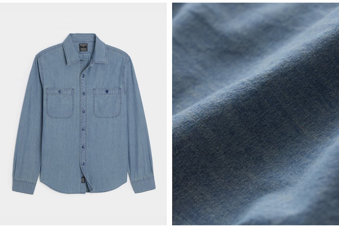 Shop the Japanese Chambray Work Shirt