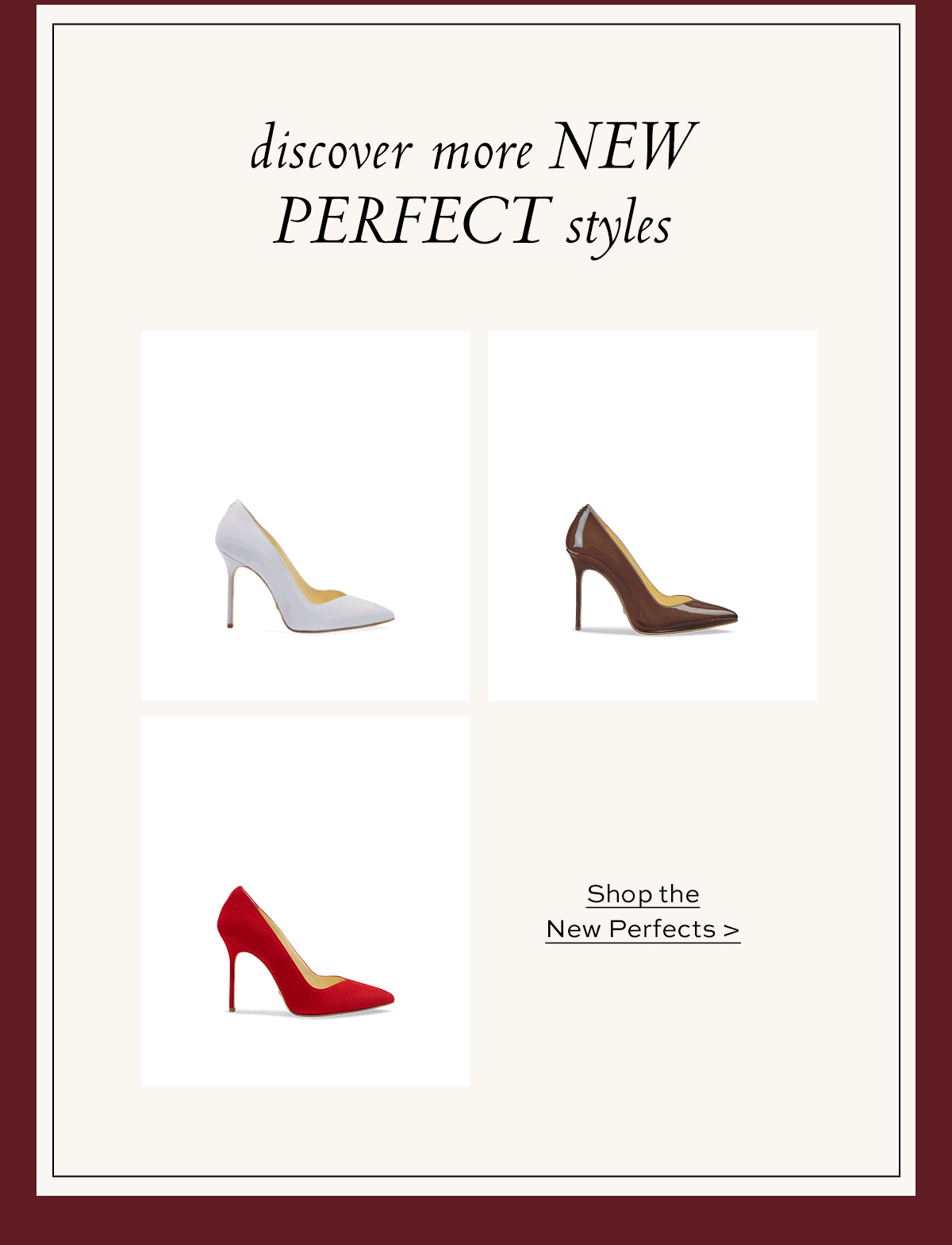 Discover More New Perfect Styles