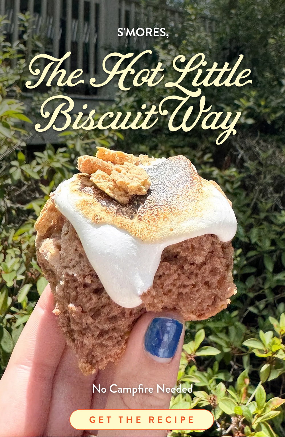 S'mores, the Hot Little Biscuit Way. No Campfire Needed
