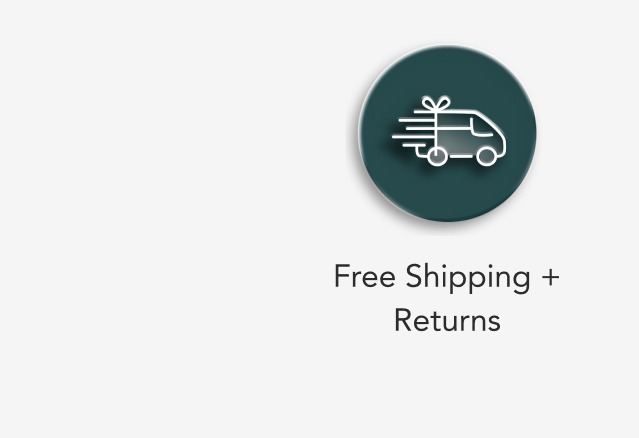 Free Shipping + Returns
