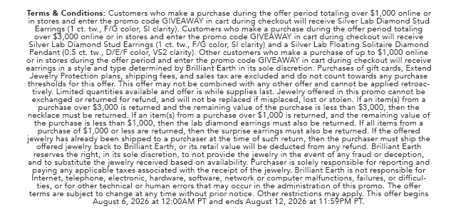 Promo Terms