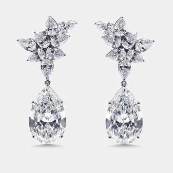 39 cts Pear Lab Grown Diamonds