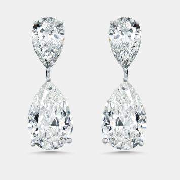 28 cts Pear Lab Grown Diamonds