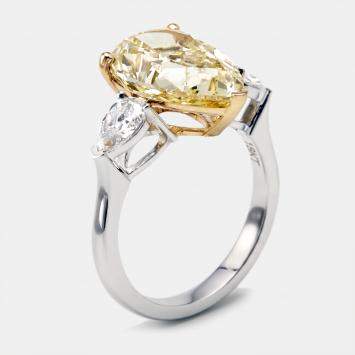 6.3 cts Pear Lab Grown Diamond