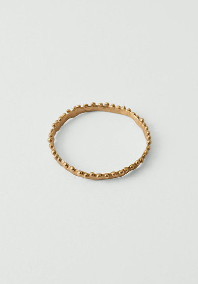 Alba Bronze Crown Bangle