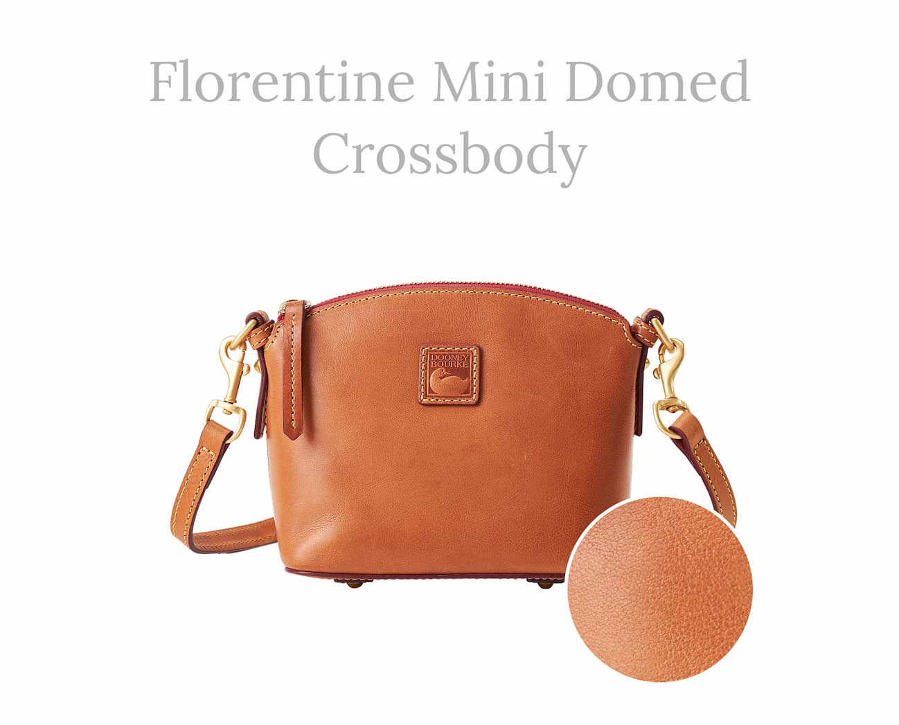 Florentine Mini Domed Crossbody