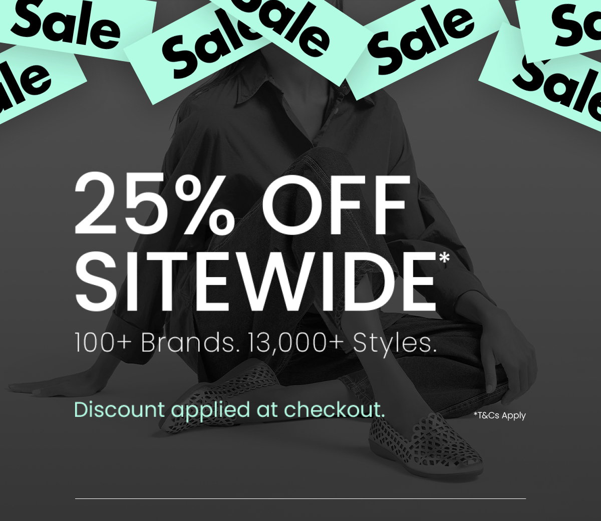 25% OFF SITEWIDE