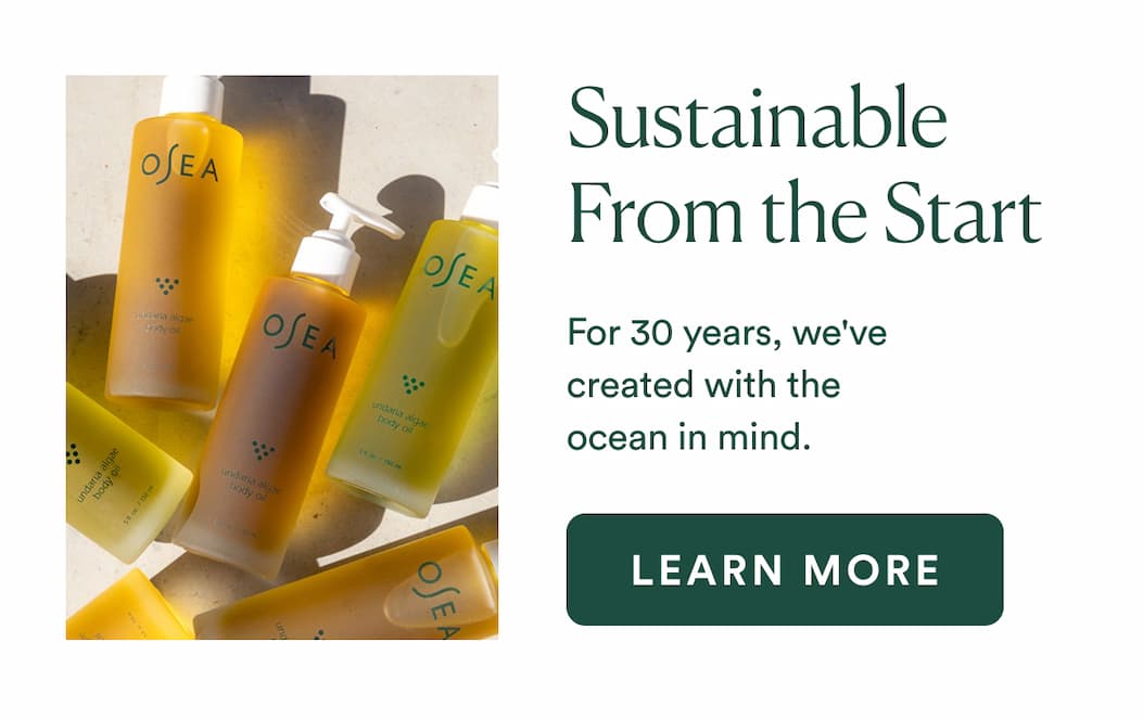 Seaweed Is Our Source : The ingredient that has defined OSEA for 30 years.