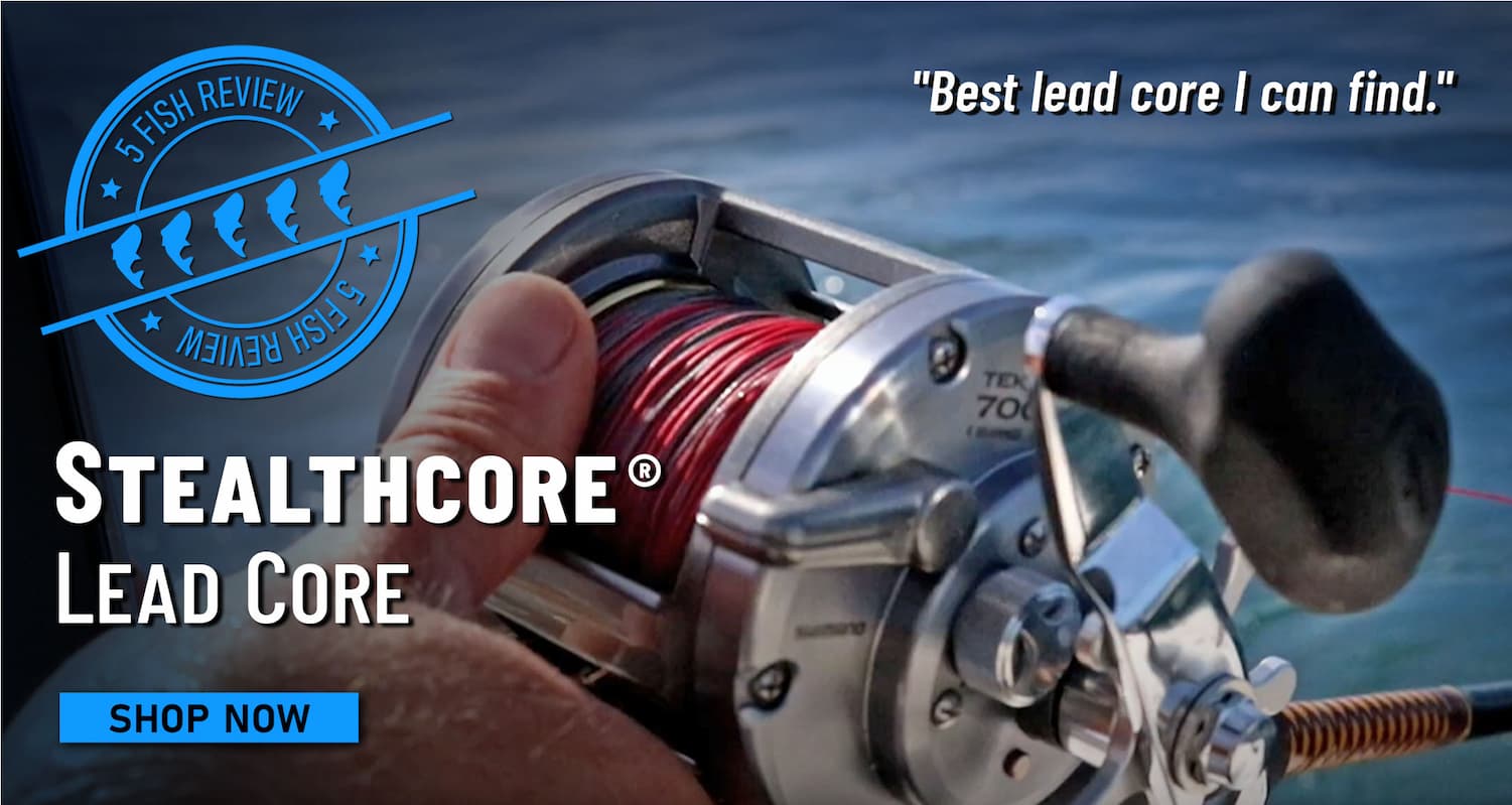 Stealthcore® Lead Core 5 Fish Review "Best lead core I can find." Shop Now