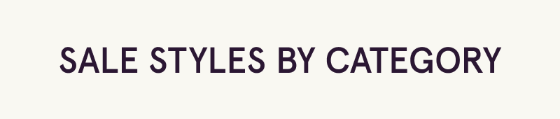 Sale styles by category