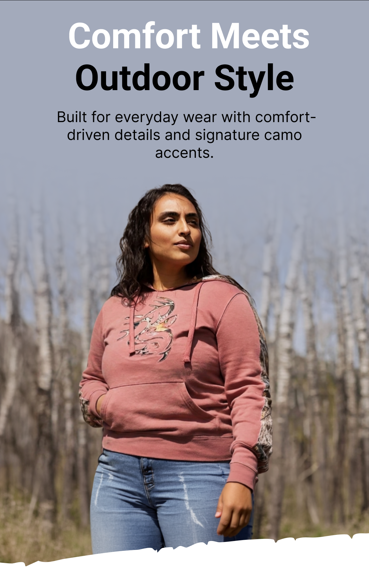 Women's Camo Outfitter Hoodie