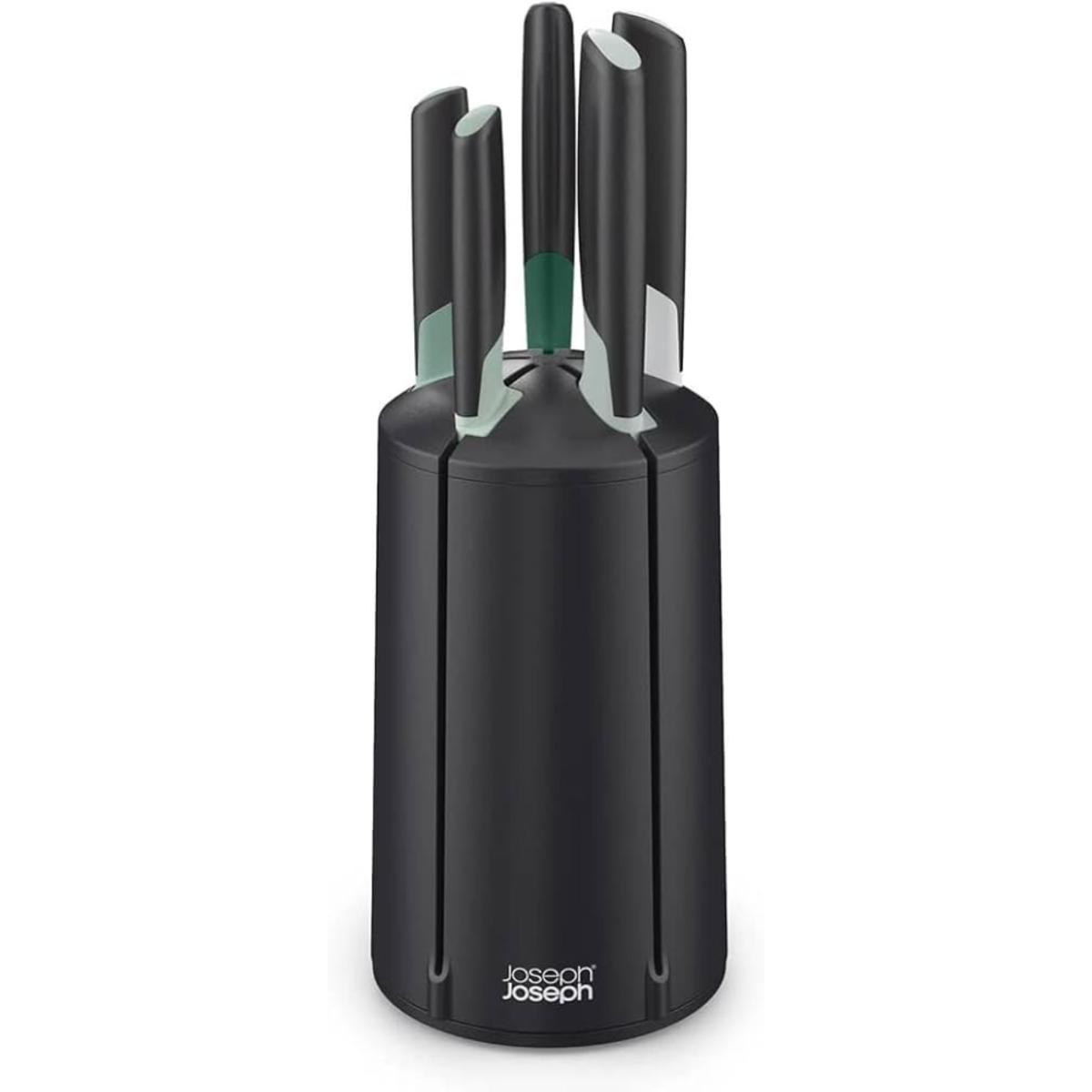 Elevate Green Knives Carousel 5 Piece Set