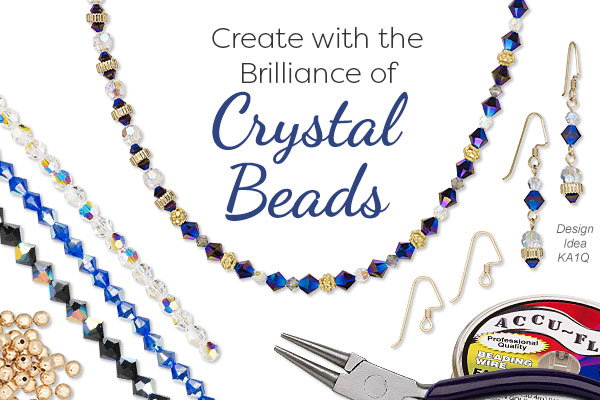 Create with the Brilliance of Crystal Beads 
