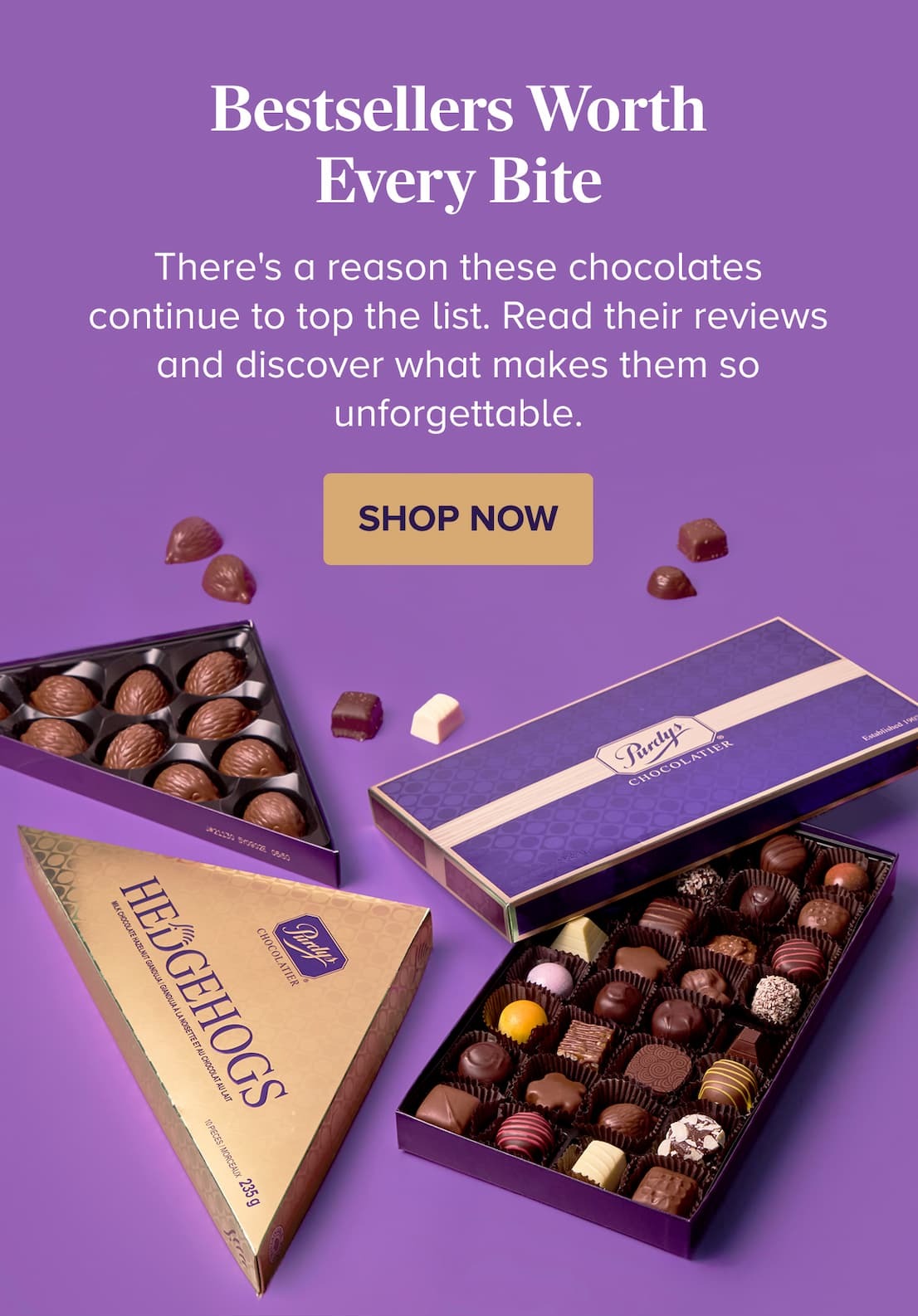 Bestsellers Worth Every Bite SHOP NOW