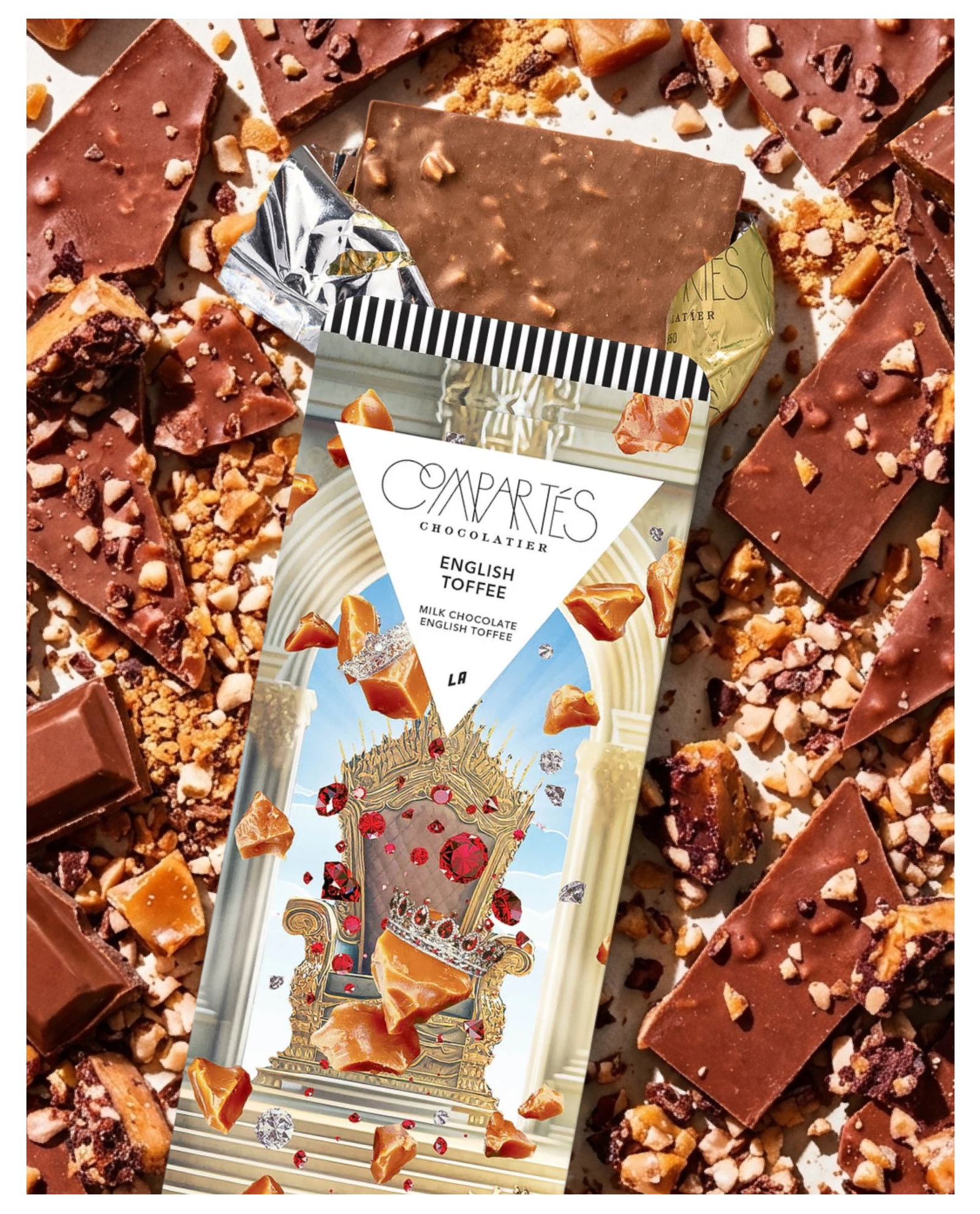 English Toffee Chocolate Bar