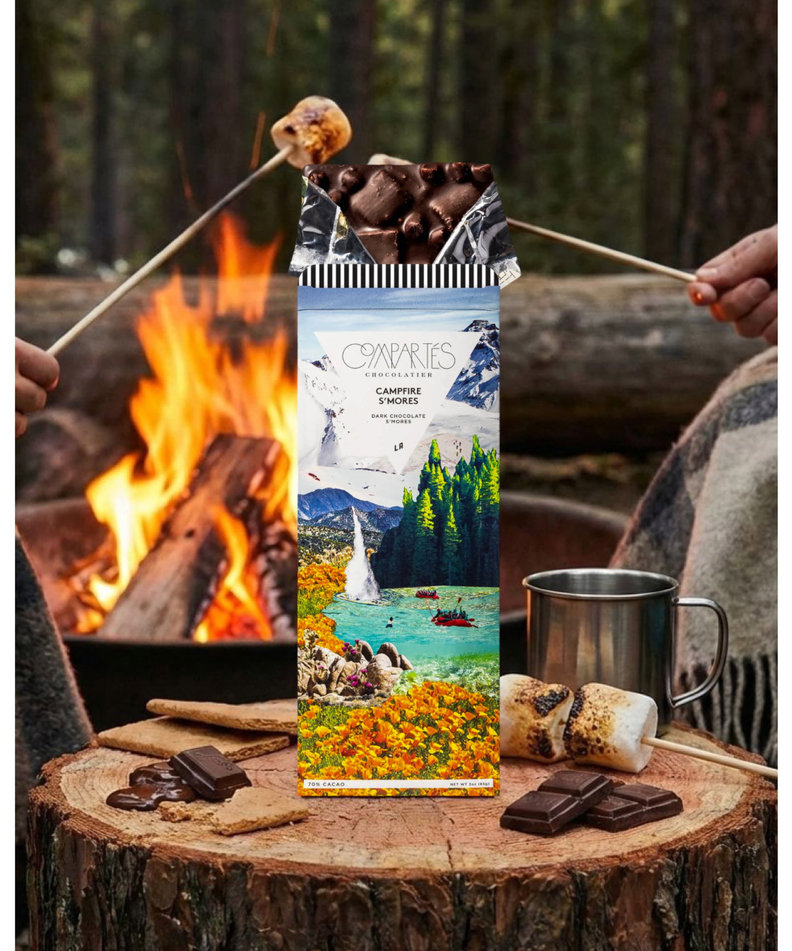 Campfire S'mores Chocolate Bar