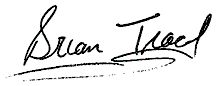 Brian Tracy signature