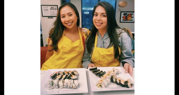 Sushi Making Class Deals & Discounts for One or Two at CocuSocial