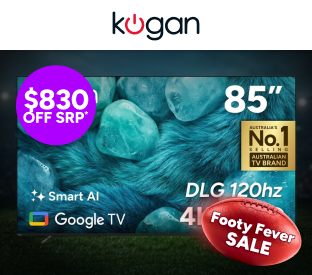 Kogan 85" QLED 4K Smart AI Google TV Product Image