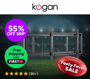 Kogan Motorised Swing TV Mount for 32" - 75" TVs Product Image